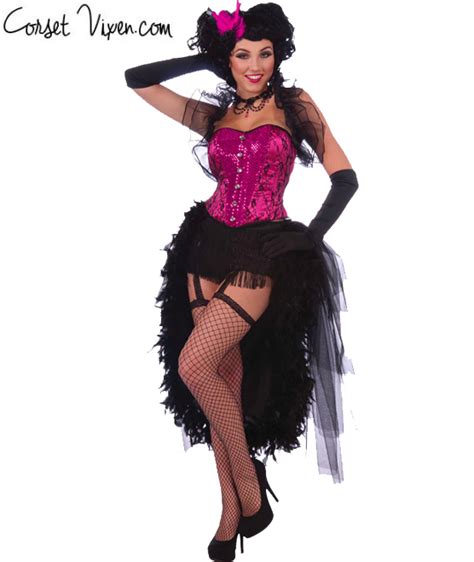 Sexy Burlesque Corset Costume