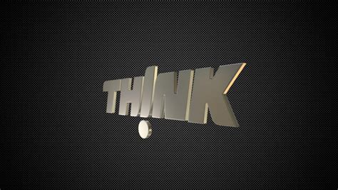 Think Logo - 3D Model by 3d_logoman