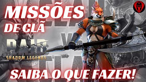 Raid Shadow Legends Pt Br Miss Es De Cl Saibam O Que Fazer Para