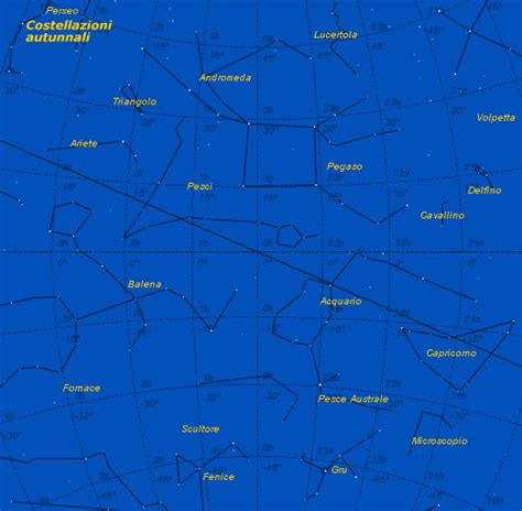 Mappe E Schede Delle Costellazioni