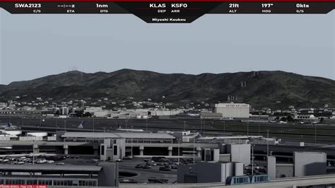 B San Francisco Ksfo Las Vegas Klas P D Fsx