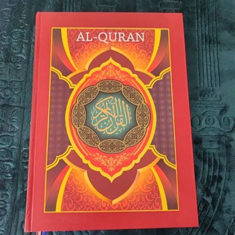 Al Quran Resam Uthmani Saiz Besar A3 Shopee Malaysia