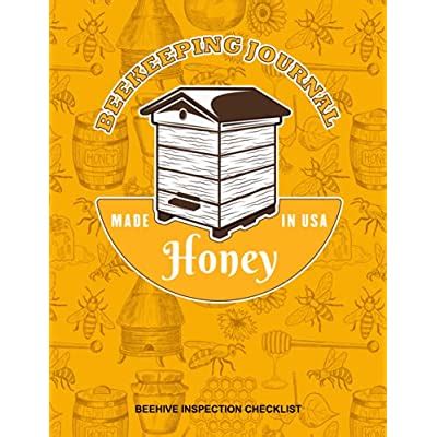 Buy Beekeeping Journal Beehive Inspection Checklist Journal Bee