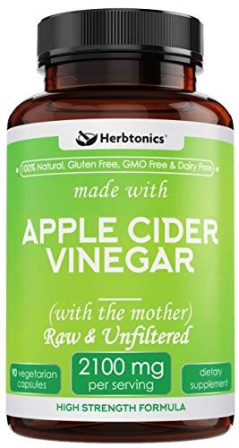 Apple Cider Vinegar Capsules With Mother Acv Diet Pills With Bioperine And Cayenne Pepper Raw Pro