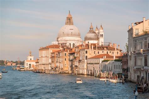 Premium Photo Panoramic View Of Famous Canal Grande From Famous