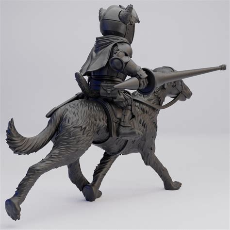 Hot Goblin 猫騎士ボルゾイ騎兵チャーリング A