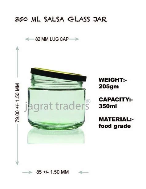 Metal Ml Round Salsa Glass Jar At Rs Piece In Firozabad Id