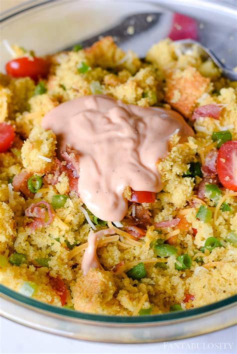 Cornbread Salad Recipe Without Beans Fantabulosity