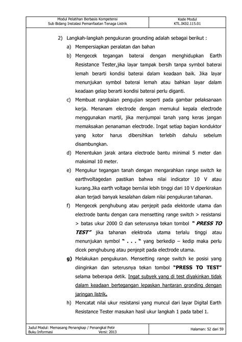 Modul Instalasi Tenaga Listrik Kls Xi Titl Smt 4 Hudayah Dayah Halaman 36 Pdf Online