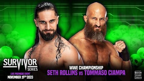 Tommaso Ciampa Vs Seth Rollins For The WWE Championship WWE 2K23