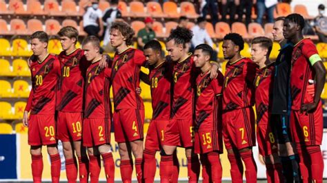 Belgium U21 National Football Team Vs Netherlands U21 National Football