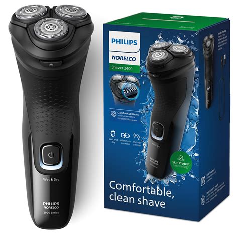 Philips Norelco Shaver 2400 Series, Wet and Dry Electric Shaver, Pop-up