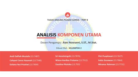 Analisis Komponen Utama Ppt