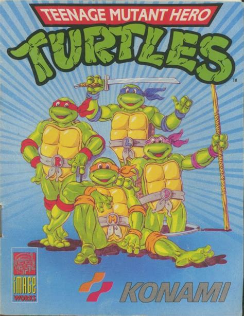 Teenage Mutant Ninja Turtles 1989 Box Cover Art MobyGames