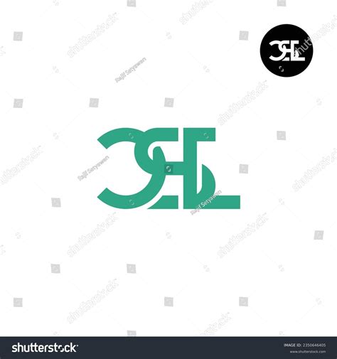 Letter Csl Monogram Logo Design Royalty Free Stock Vector