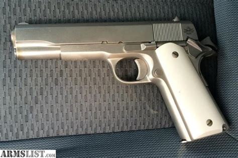 Armslist For Sale Rock Island Nickel Plated 1911 45 Acp