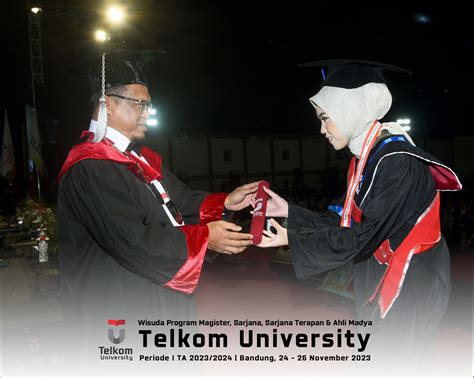 WISUDA TELKOM UNIVERSITY 2023 FTE S1 TEKNIK TELEKOMUNIKASI DEKAN 059