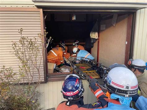 72時間後に80代女性救出「奇跡的」 大阪市消防局の隊員ら帰還 産経ニュース