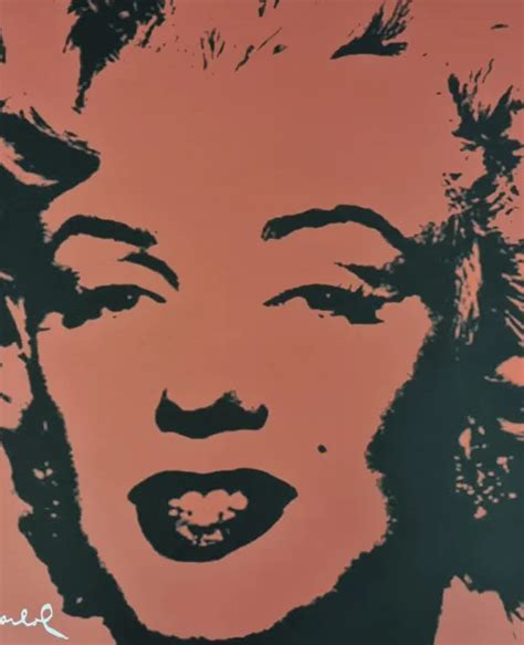 ANDY WARHOL Marilyn Monroe Lithograph Limited Xx 2400 CMOA