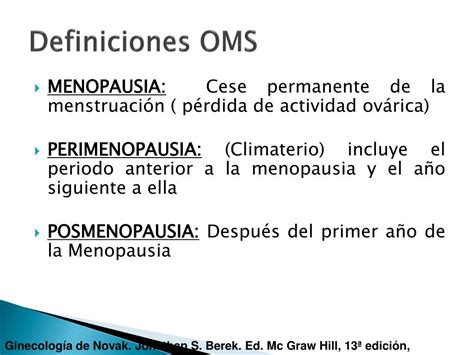 Ppt Menopausia Y Climaterio Powerpoint Presentation Free Download