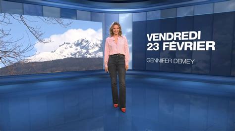 Gennifer Demey Météo M6 le 23 02 2024 Les Caps de TomA