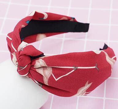 Serre tête flamant rose en rouge Reine Moderne Serre Tête et Headband