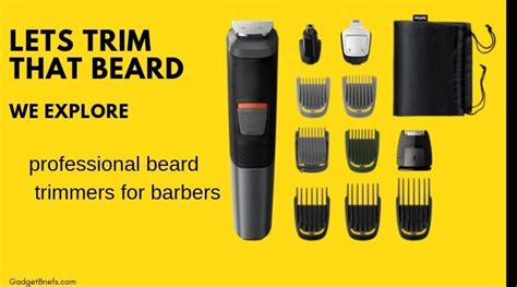 Professional Beard Trimmers for Barbers: Very Affordable