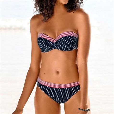 Maillot De Bain Femme Push Up Maillots De Bain Bikini Br Silien