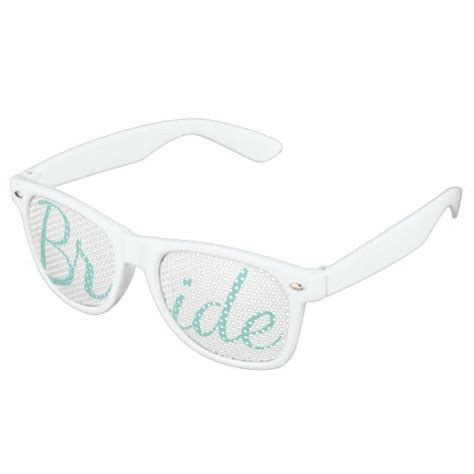 Bride Reception Shower Bridal Wedding Party Bride Retro Sunglasses Zazzle