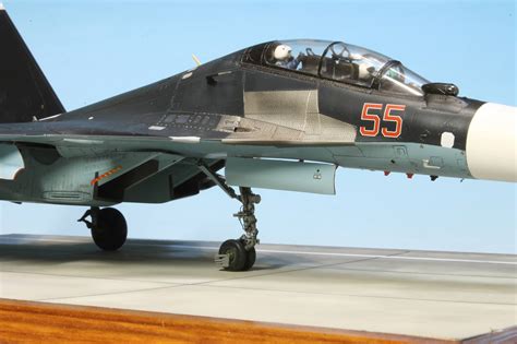 Istvan Michalko S Scale Models Sukhoi Su Sm Flanker H Red