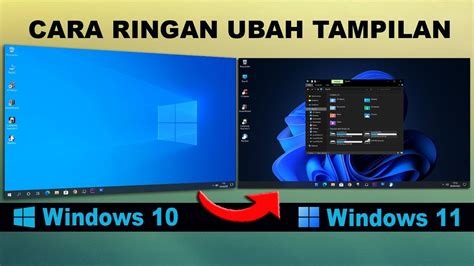 Ringan Cara Ubah Tampilan Windows Menjadi Windows Tema