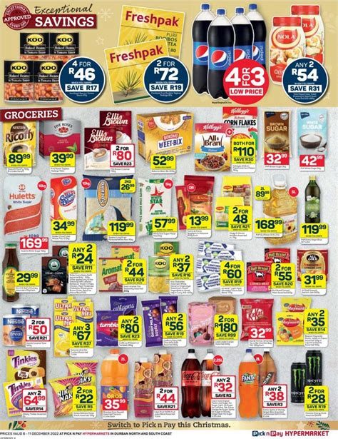 Pnp Hyper Specials 6 December 2022 Pick N Pay Catalogue Hyper