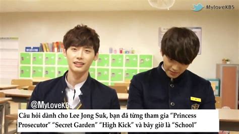 [Vietsub][Interview] School 2013 - Lee Jong Suk, Kim Woo Bin - Phim Hay Nhất