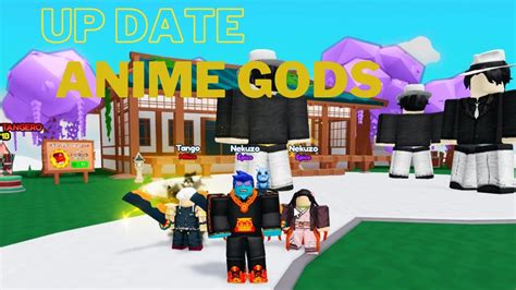 UPDATE ANIME GODS SIMULATOR Roblox YouTube