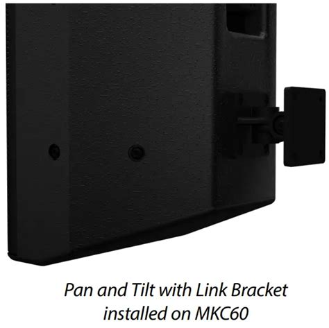 Eaw Mkc Series Pan And Tilt Bracket Speaker Instruction Manual