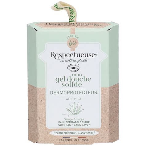 Respectueuse Mon Gel Douche Solide DERMOPROTECTEUR Bio 75 G Redcare