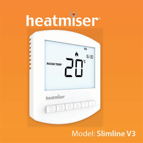 Heatmiser Slimline V Thermostat User Manual