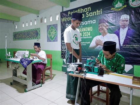 Kembangkan Sdm Unggul Santri Dukung Ganjar Gelar Pelatihan