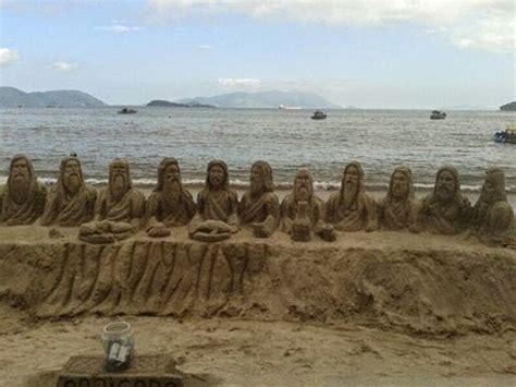 Propostas Para Uma Mangaratiba Melhor As Esculturas De Areia Na Praia