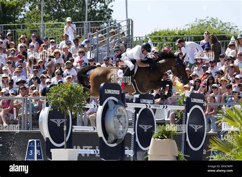 John Whitaker Riding Equine America Unick Du Francport During The