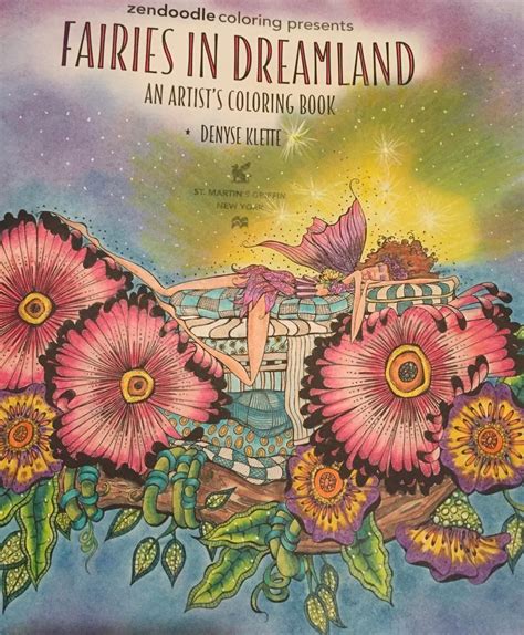 Fairies In Dreamland Coloring Book