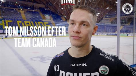 Tom Nilsson Efter Canada Fr Lunda Hc