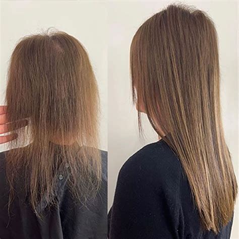 Hair Breakage Before After Great Lengths Australia New Zealand