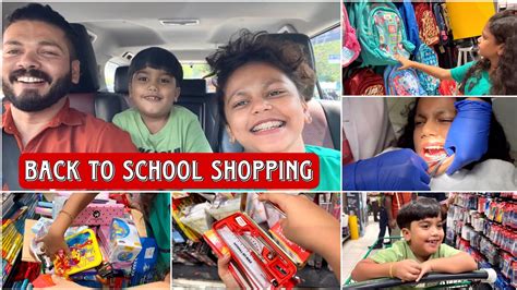 Back To School Shopping Suhana Basheer Bashi Mashura Youtube