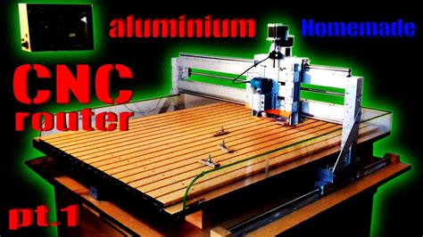 Home Made Cnc Router Diy Pt Youtube