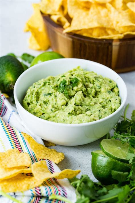 Homemade Authentic Guacamole Recipe Oh Sweet Basil