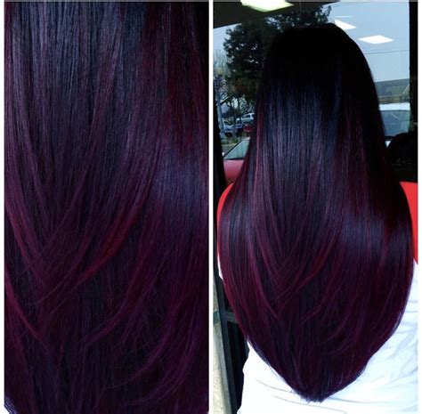 Wine Hair Color Hair Color Purple Hair Color For Black Hair Cool Hair Color Wine Colored