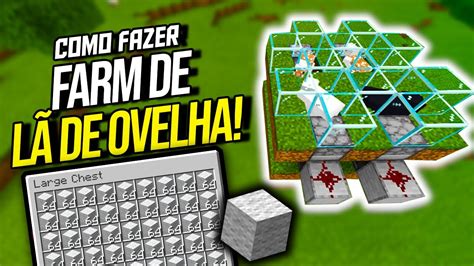 Como Fazer Farm AutomÁtica De LÃ No Minecraft Bedrock Youtube