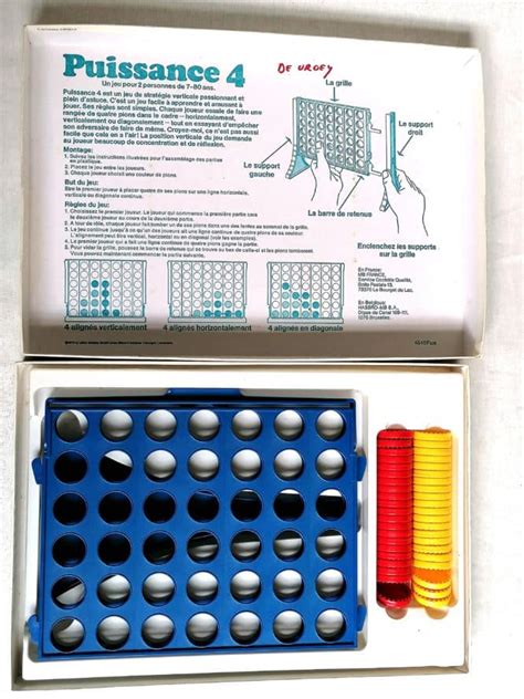 Puissance 4 MB Jeux Grenier D Enfance