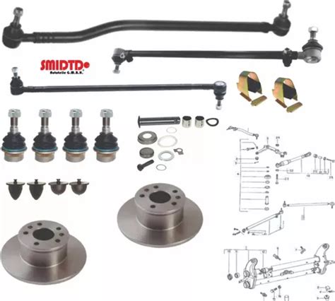 Kit Rotulas Varillas Perno Central Discos Vw Combi 74 86 1 6 Meses